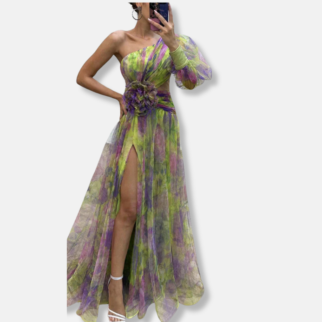 Elena | Long Summer Dress – Elegant Formal Maxi Dress