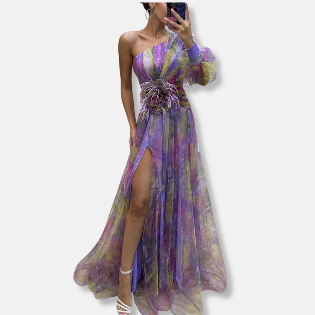 Elena | Long Summer Dress – Elegant Formal Maxi Dress