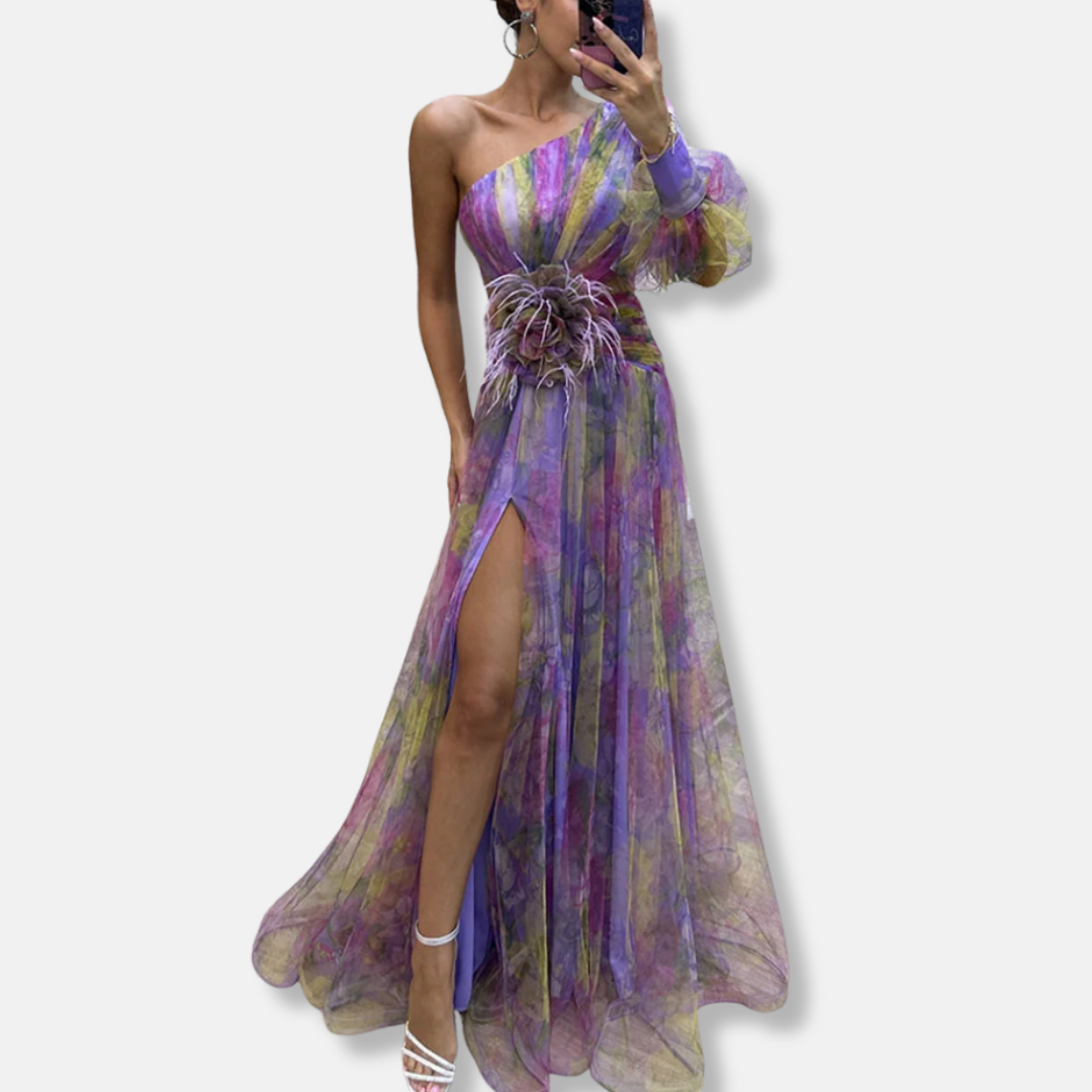 Elena | Long Summer Dress – Elegant Formal Maxi Dress