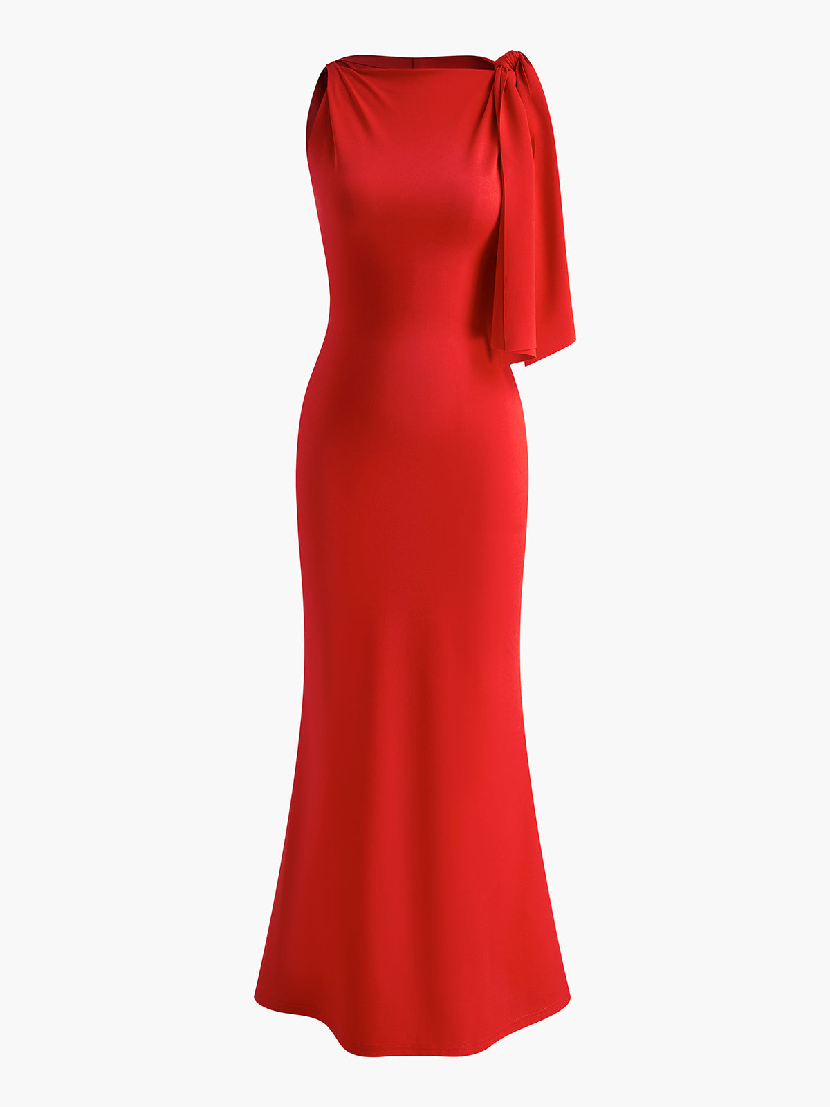 Aria | Stunning Knotted Sleeveless Long Dress